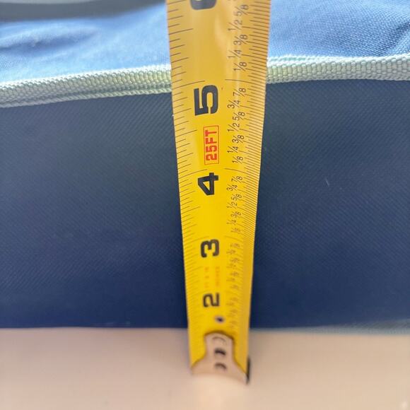 Adventuridge Lightweight Small Portable Blue Camp Chair and Bag 3.2lbs - Picture 12 of 13